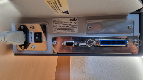 CAB A3 300 Thermotransfer Etikettendrucker