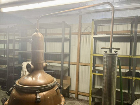 Schnapsbrennkessel in Schnapsbrennkessel in