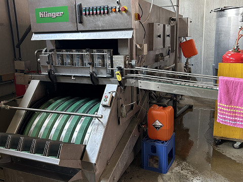 Flaschenwaschmaschine Klinger in